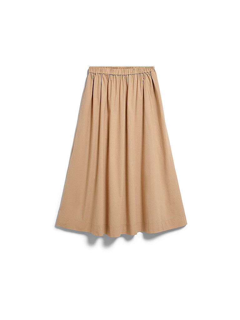 Midirock camel XL damen