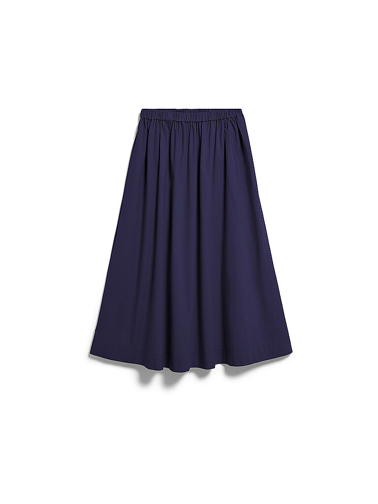 Midirock dunkelblau XS damen