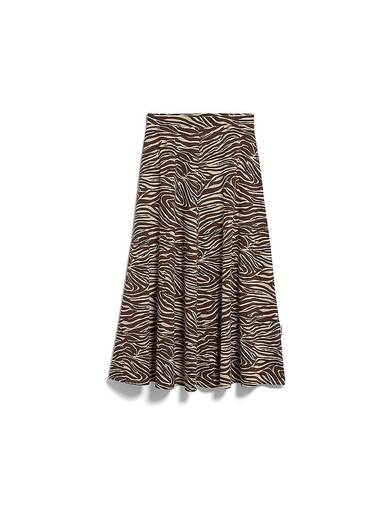 Midirock ILENIAA LARAA beige L damen