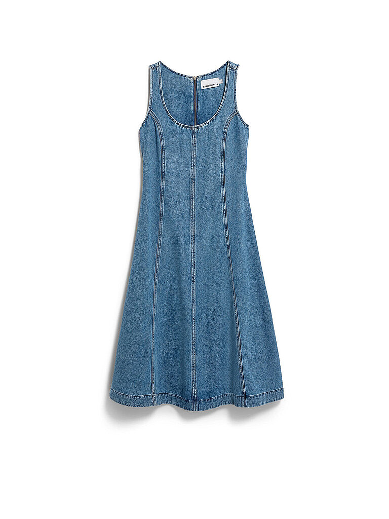 Midikleid blau XS damen