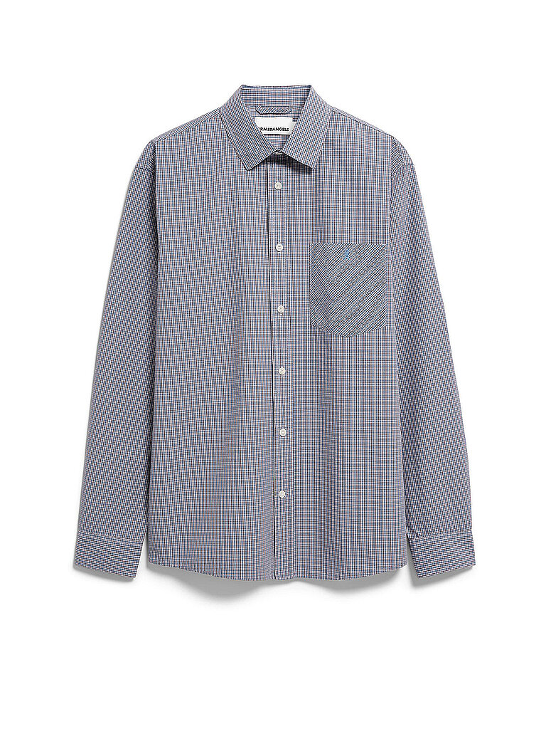 ARMEDANGELS Hemd Relaxed Fit blau | XL