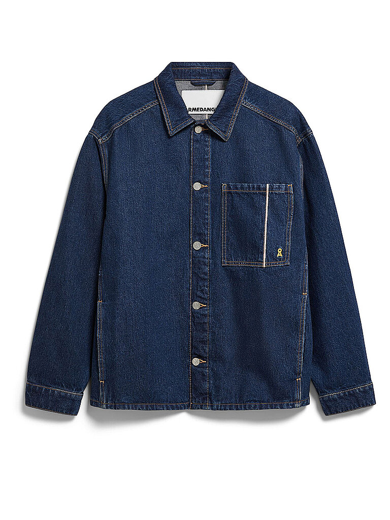 ARMEDANGELS Jeansjacke SELVEDGE blau | S