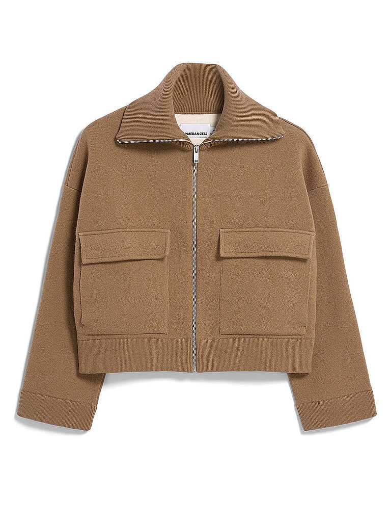 ARMEDANGELS Jacke COTTON-WOOL camel | S