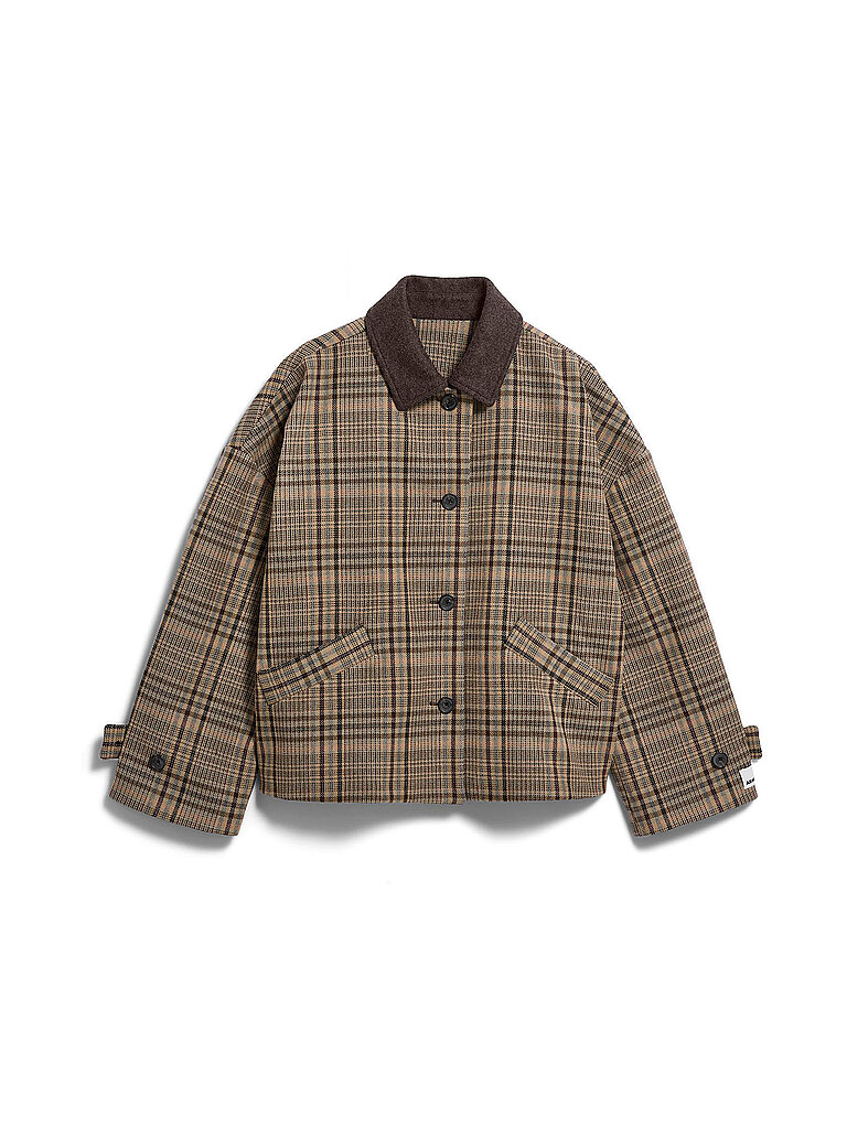 ARMEDANGELS Wolljacke BARN hellbraun | XS