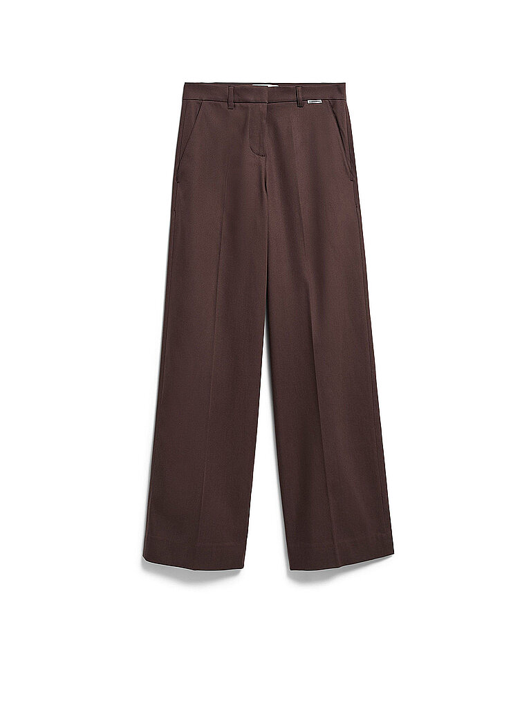 ARMEDANGELS Marlenehose LEANDRAA braun | XL
