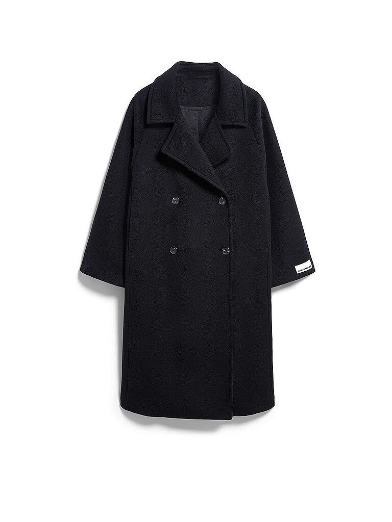 ARMEDANGELS Wollmantel  schwarz | XL
