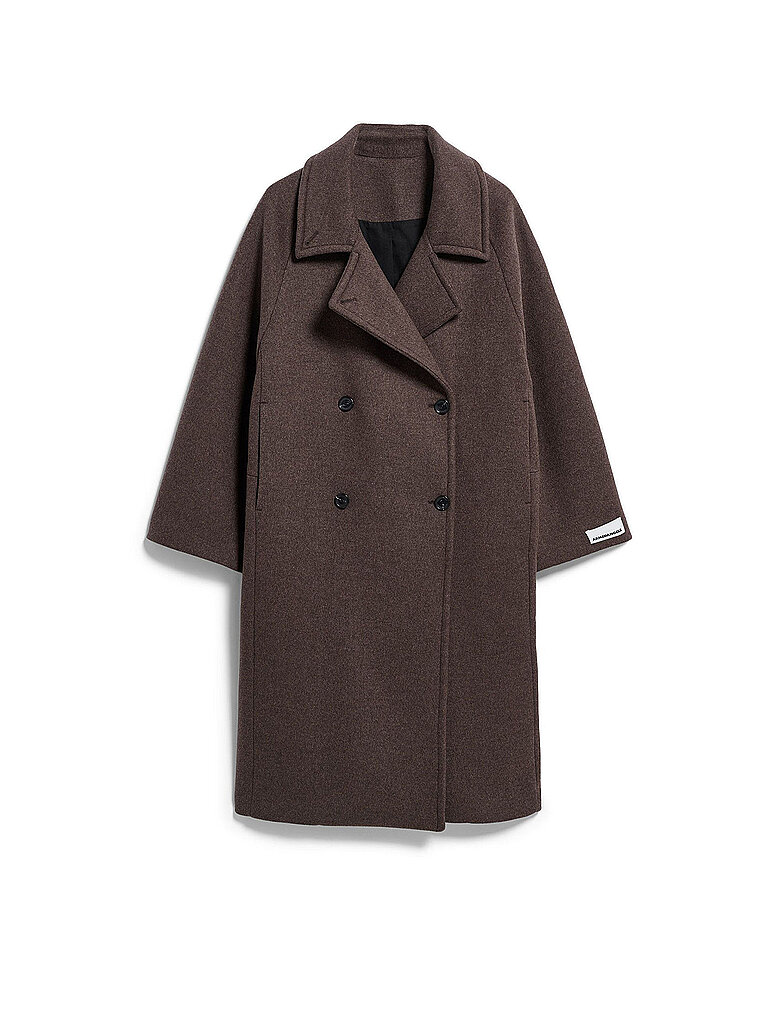 ARMEDANGELS Wollmantel braun | XS