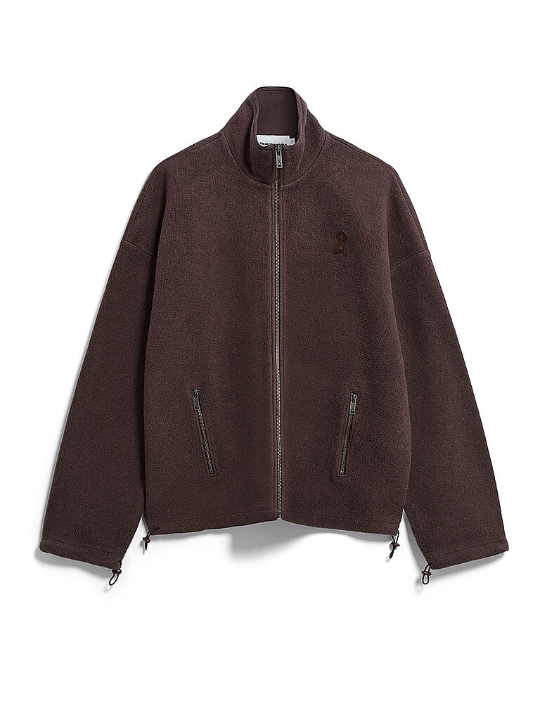 ARMEDANGELS Fleecejacke  braun | XS