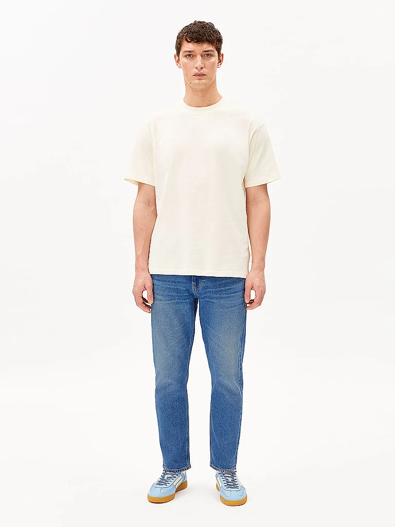 ARMEDANGELS T-Shirt JAAMES creme   M herren 4