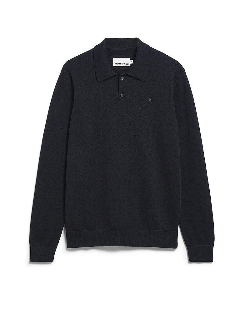 ARMEDANGELS Poloshirt  schwarz | XXL