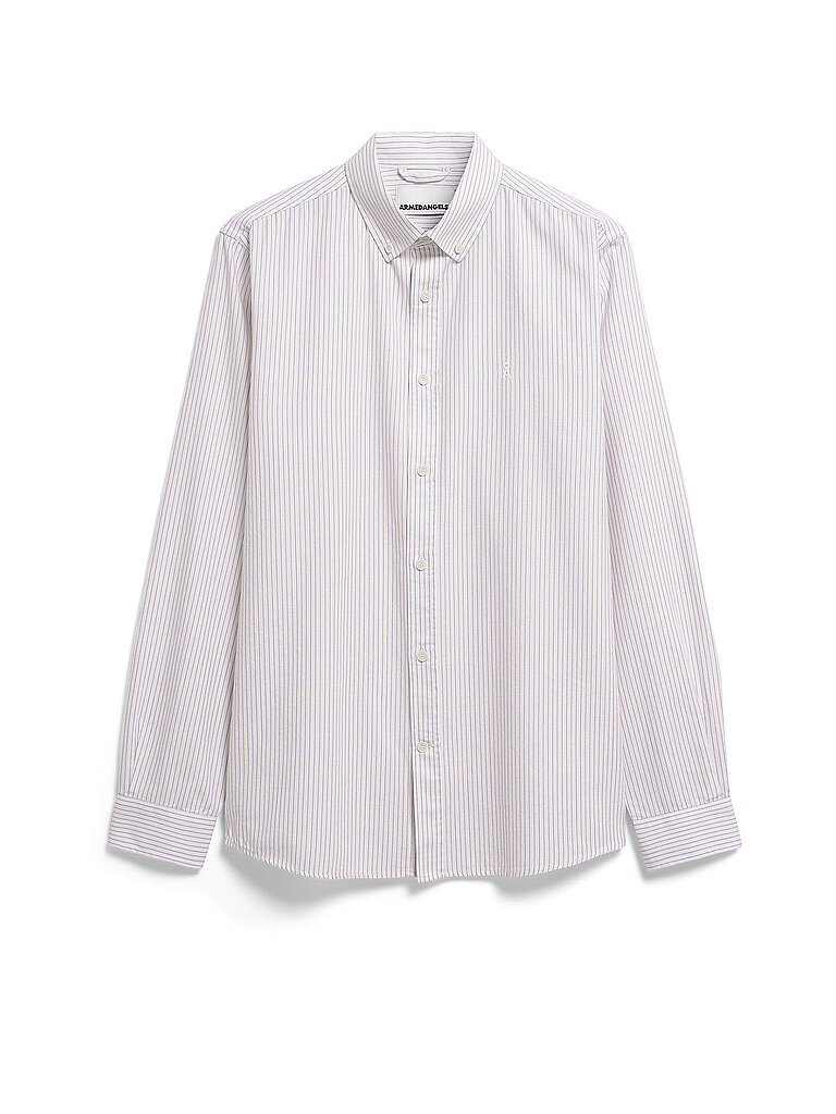 ARMEDANGELS Hemd Regular Fit QUAASA  rot | XXL