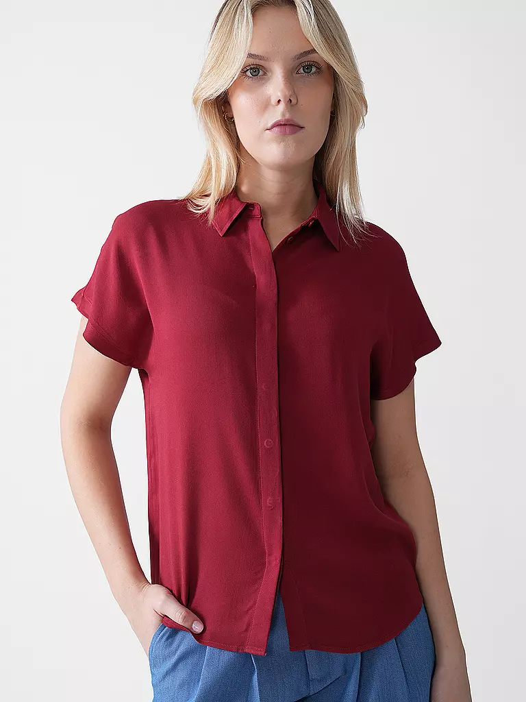 ARMEDANGELS | Bluse LARISAANA | rot