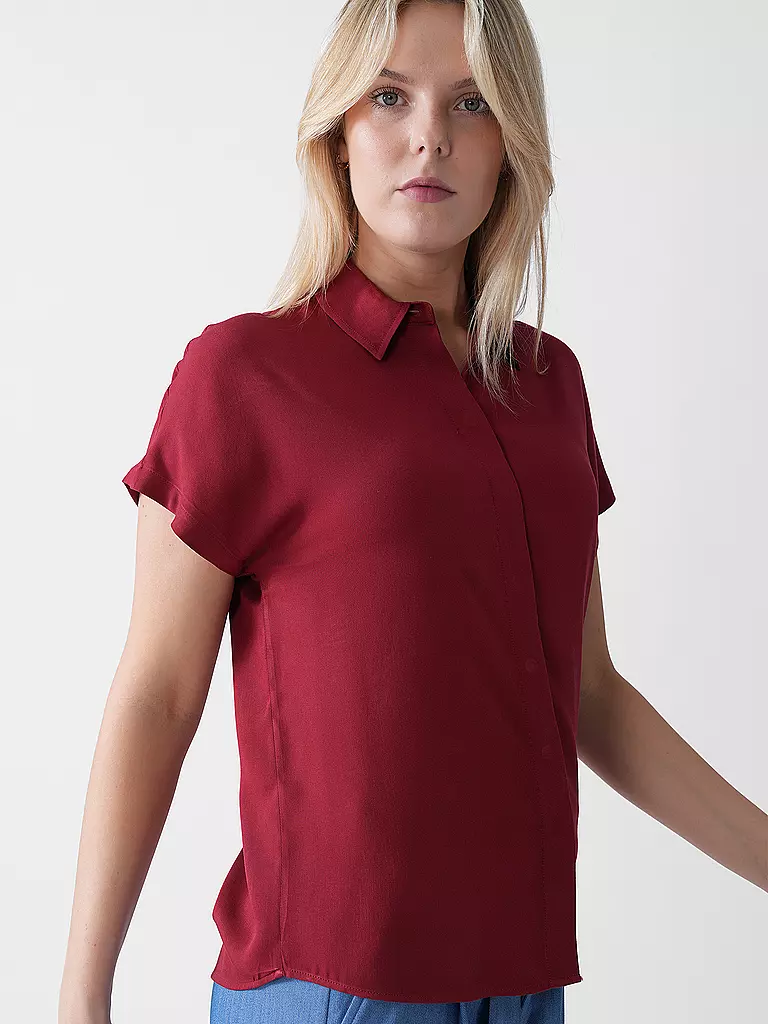 ARMEDANGELS | Bluse LARISAANA | rot