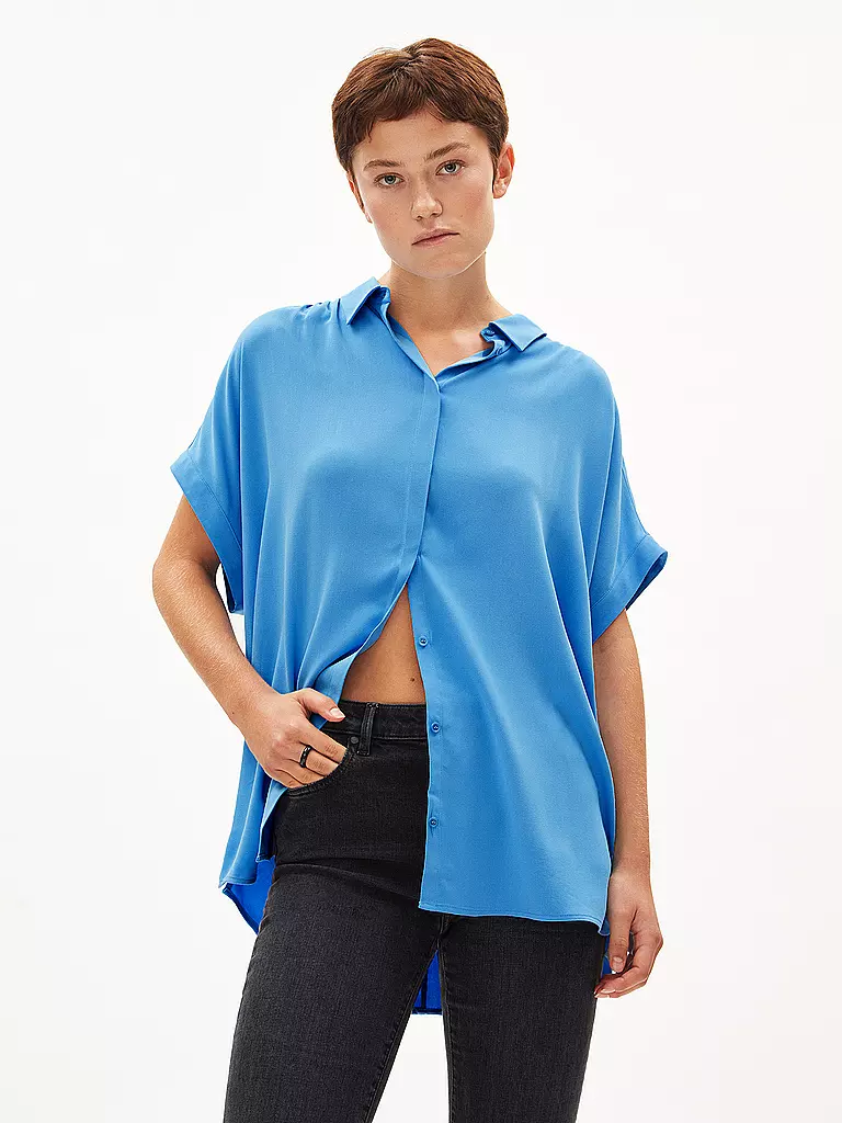 ARMEDANGELS | Bluse ZONYAA | blau