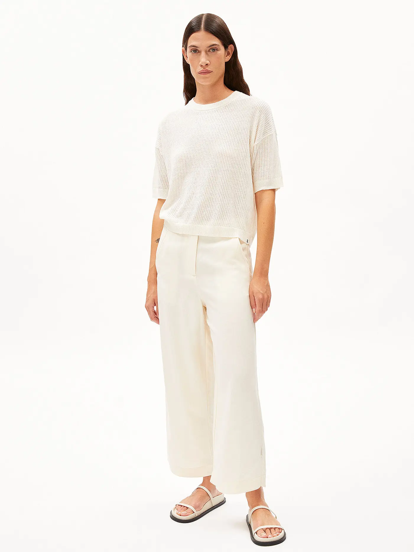 ARMEDANGELS | Businesshose 7/8 CAARUNUS | creme