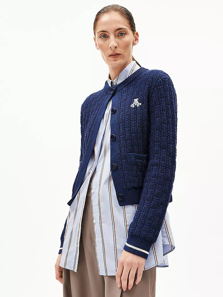 ARMEDANGELS | Cardigan JULIAANAS  | dunkelblau