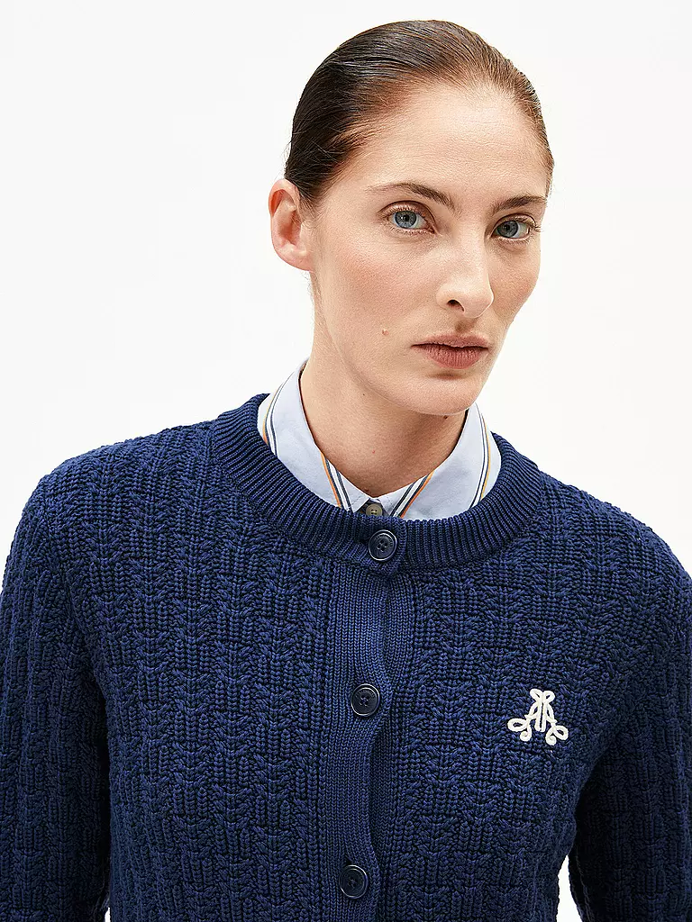 ARMEDANGELS | Cardigan JULIAANAS  | dunkelblau