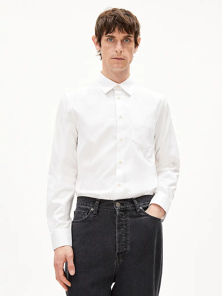 ARMEDANGELS | Hemd LAARS | weiss