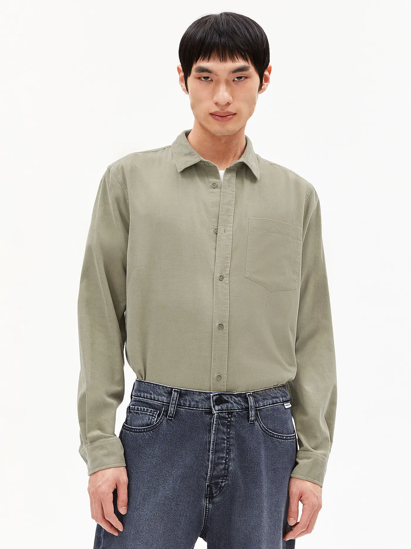 ARMEDANGELS | Hemd Regular Fit SAAMY | hellbraun
