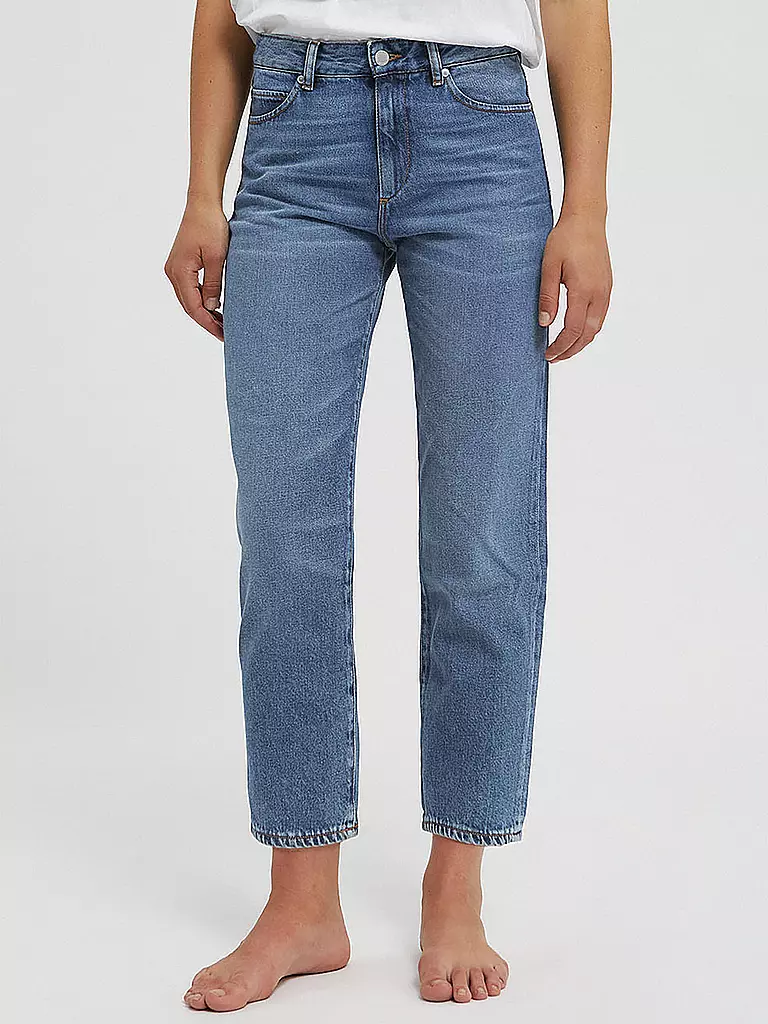 ARMEDANGELS | Jeans Fjellaa Cropped | blau