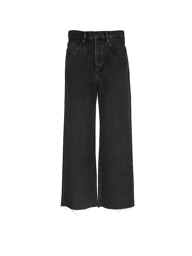 ARMEDANGELS | Jeans Loose Fit ENIJAA CROPPED | schwarz