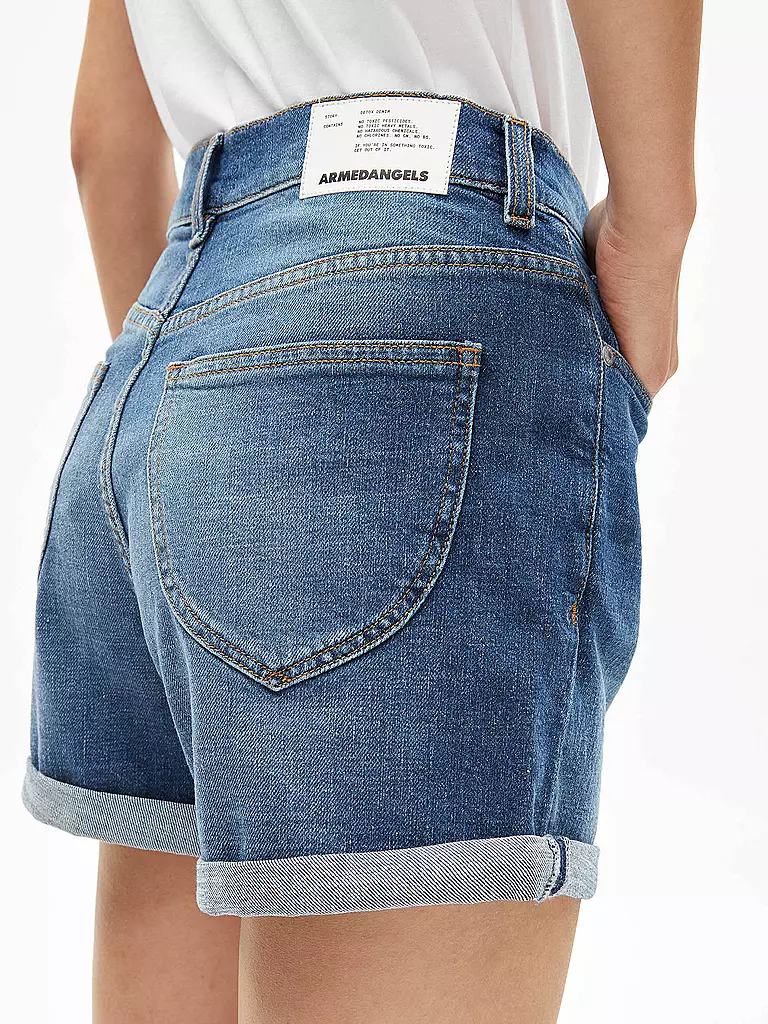 ARMEDANGELS | Jeans Shorts Silvaa  | dunkelblau