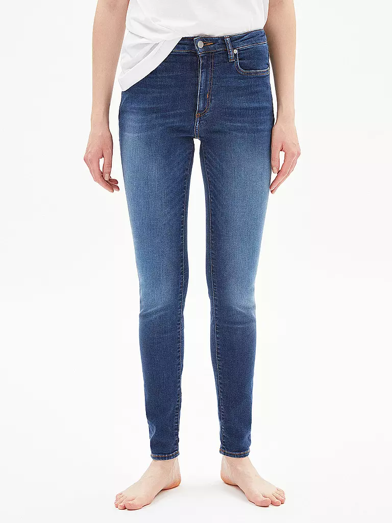 ARMEDANGELS | Jeans Skinny Fit 7/8 Tillaa X  | blau