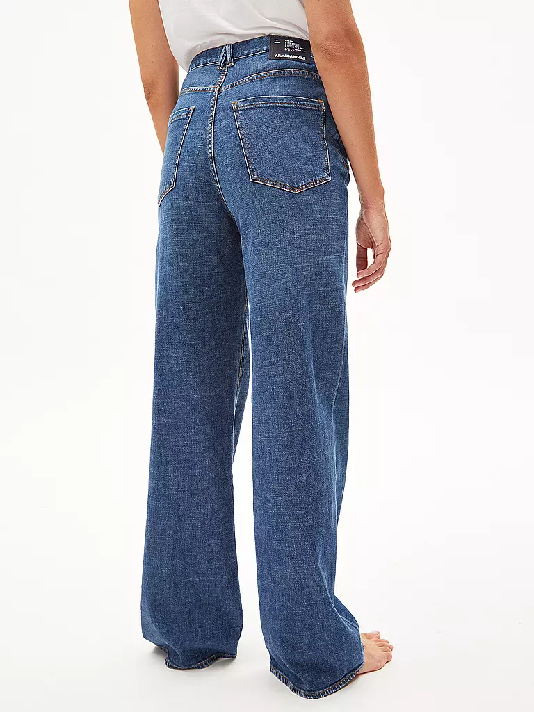 ARMEDANGELS | Jeans Wide Leg ENIJAA HEMP | blau