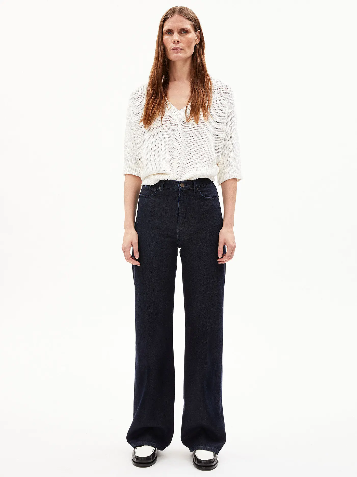 ARMEDANGELS | Jeans Wide Leg ENIJAA | dunkelblau