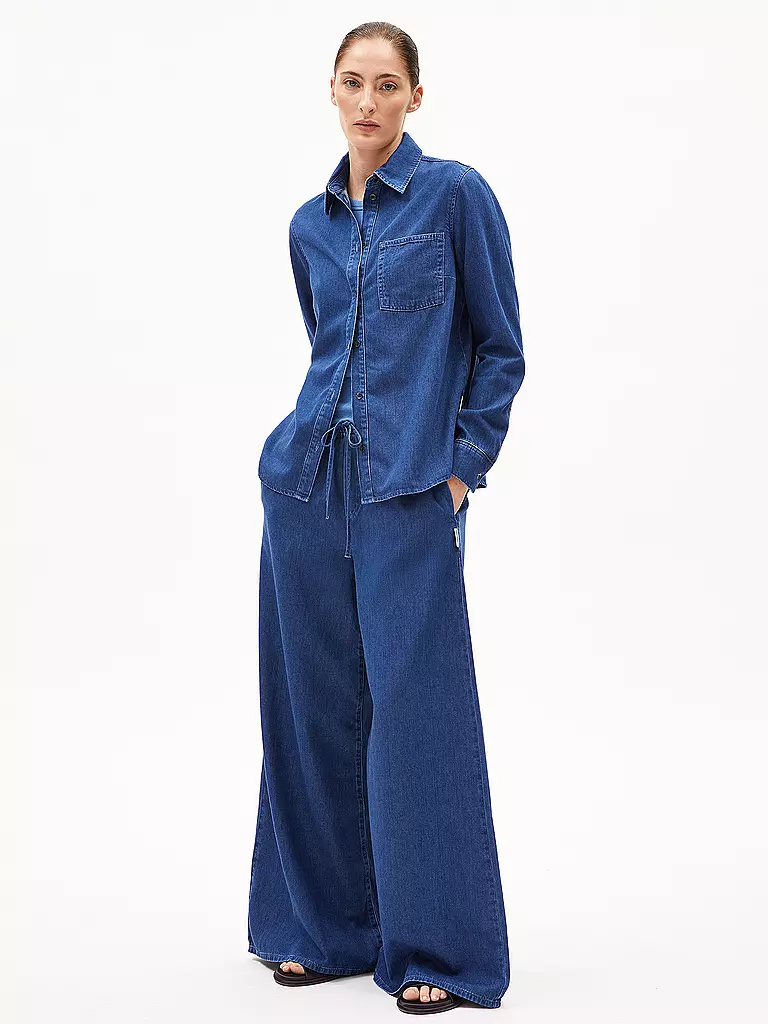 ARMEDANGELS | Jeansbluse AURELAA | blau