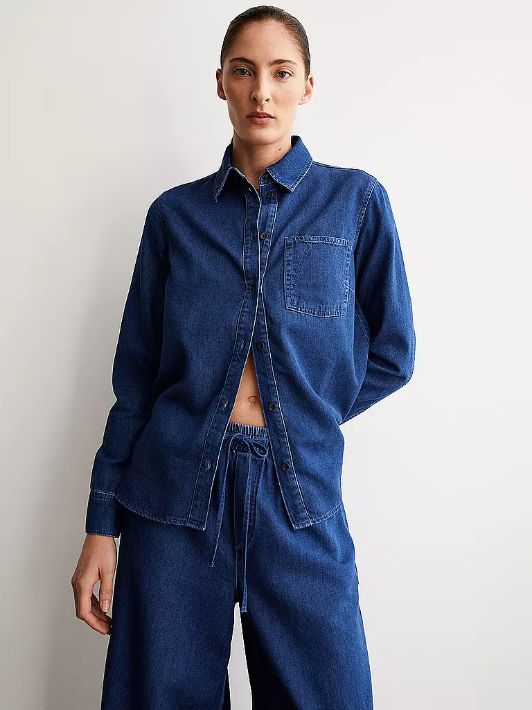 ARMEDANGELS | Jeansbluse AURELAA | blau