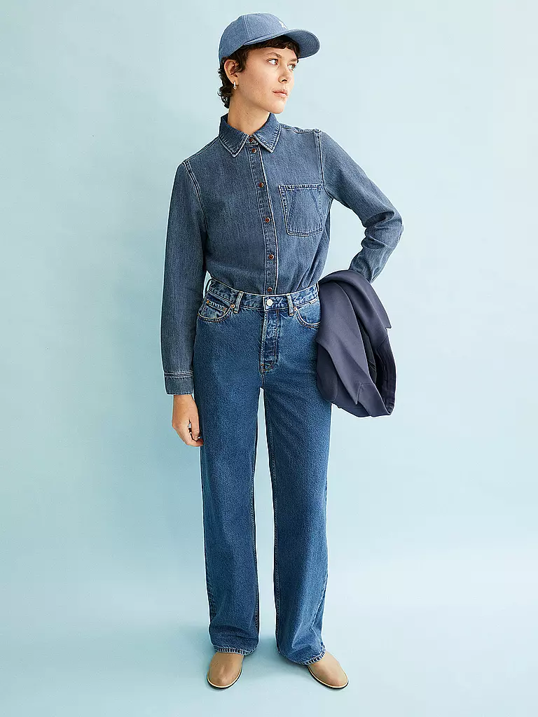 ARMEDANGELS | Jeansbluse AURELAA | blau