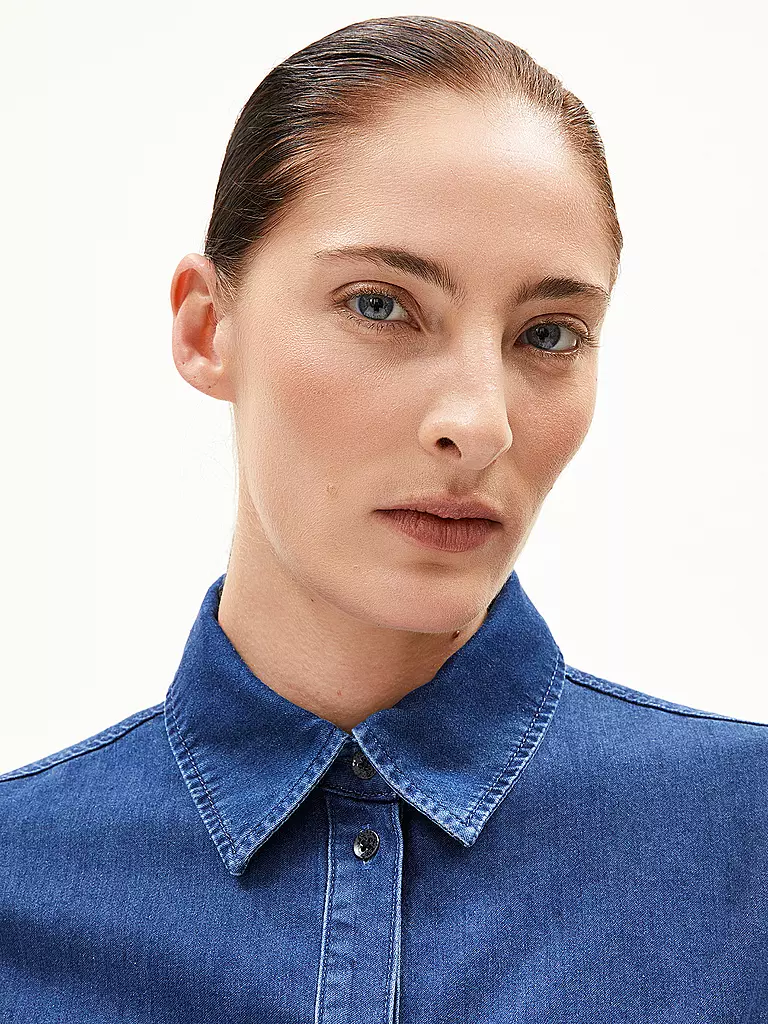ARMEDANGELS | Jeansbluse AURELAA | blau