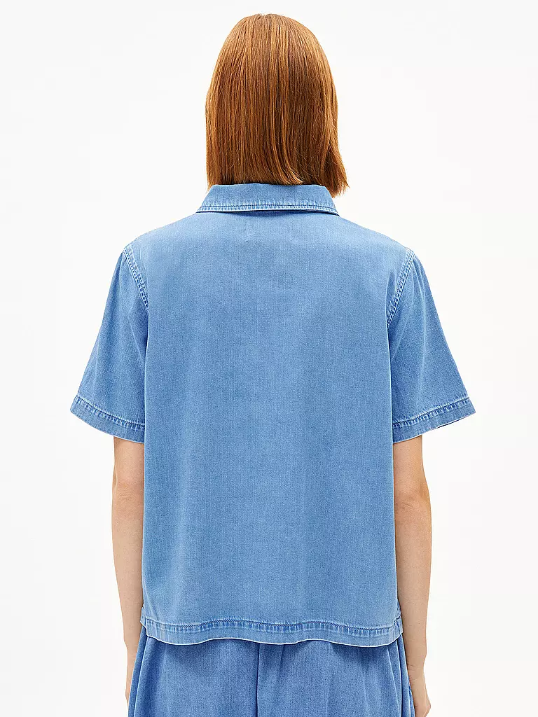 ARMEDANGELS | Jeansbluse CINZIAA | hellblau