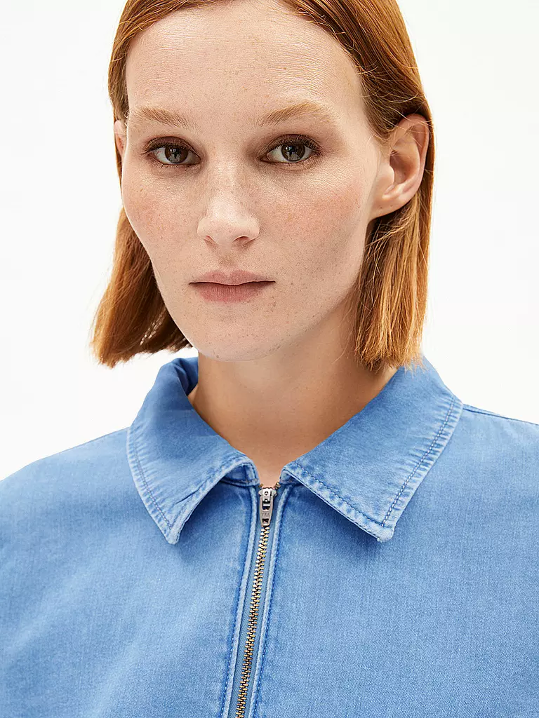 ARMEDANGELS | Jeansbluse CINZIAA | hellblau