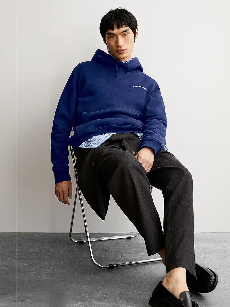 ARMEDANGELS | Kapuzensweater - Hoodie PAARLO | dunkelblau