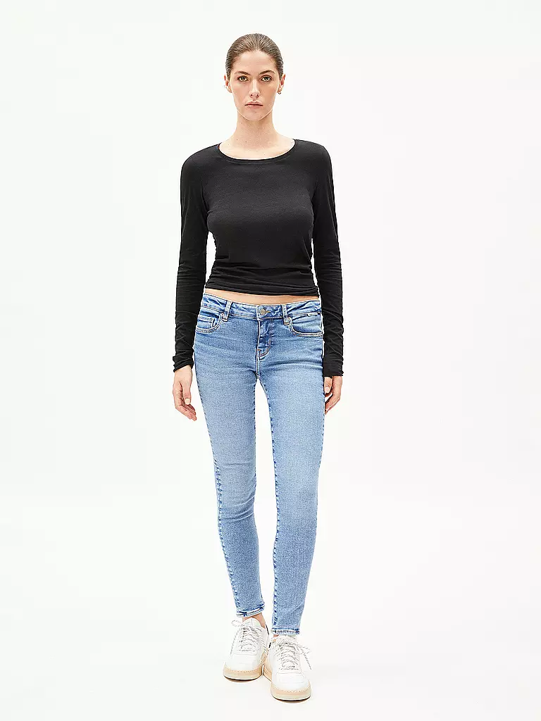 ARMEDANGELS | Langarmshirt EINIAARA | schwarz