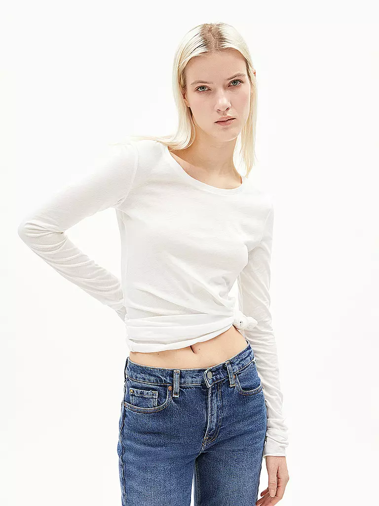 ARMEDANGELS | Langarmshirt EINIAARA | schwarz