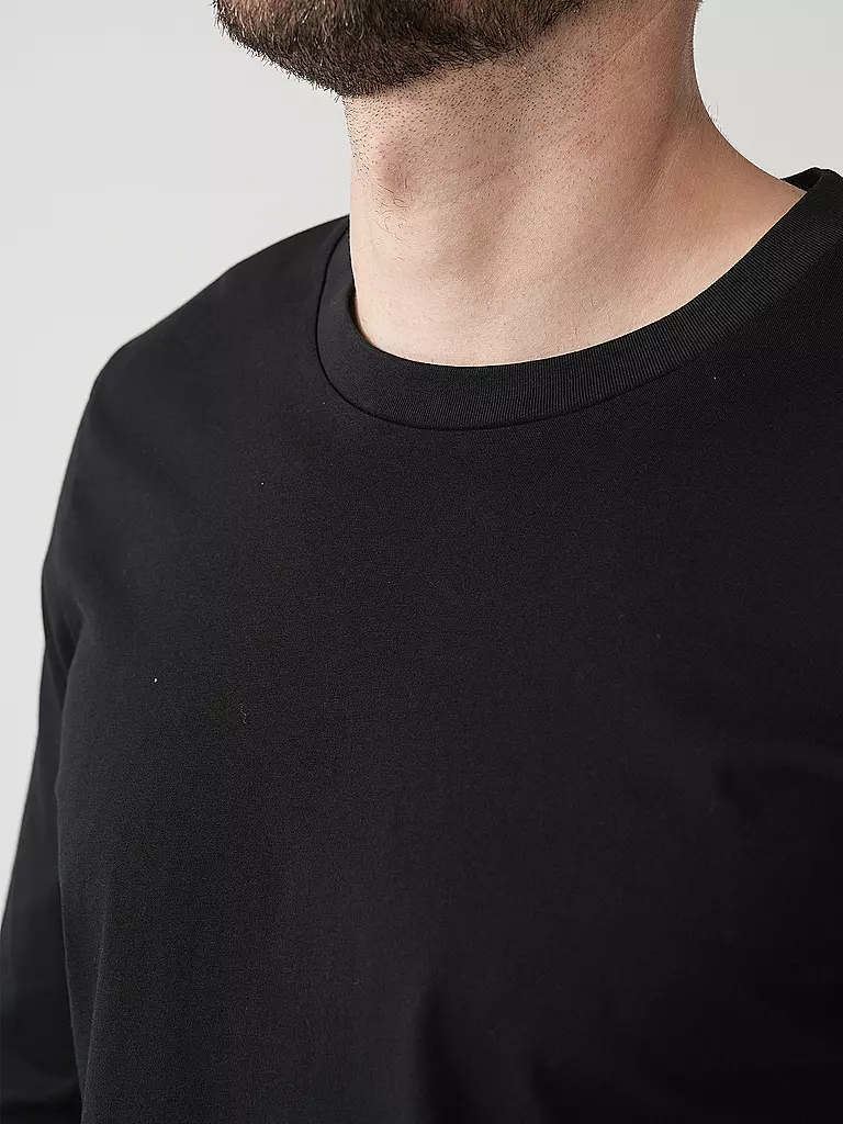 ARMEDANGELS | Langarmshirt JAAMES  | schwarz