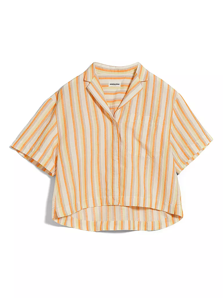 ARMEDANGELS | Leinenbluse LEAANNE STRIPED LINO | creme