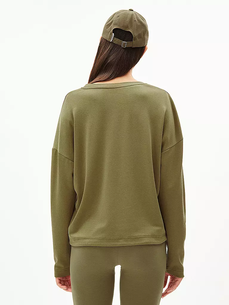 ARMEDANGELS | Loungewear Sweater MAILAA | olive