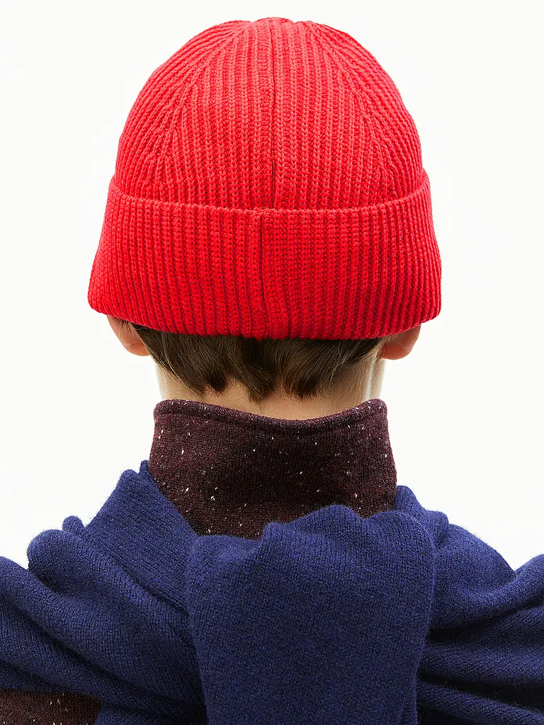 ARMEDANGELS | Mütze - Haube NILDAAO COTTON | rot
