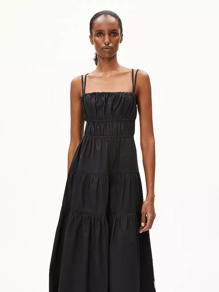 ARMEDANGELS | Midikleid HETMALAA | schwarz