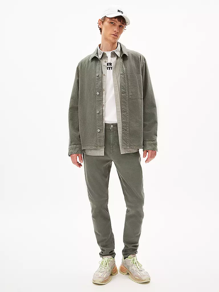 ARMEDANGELS | Overshirt FAARN GMT DYE | grün