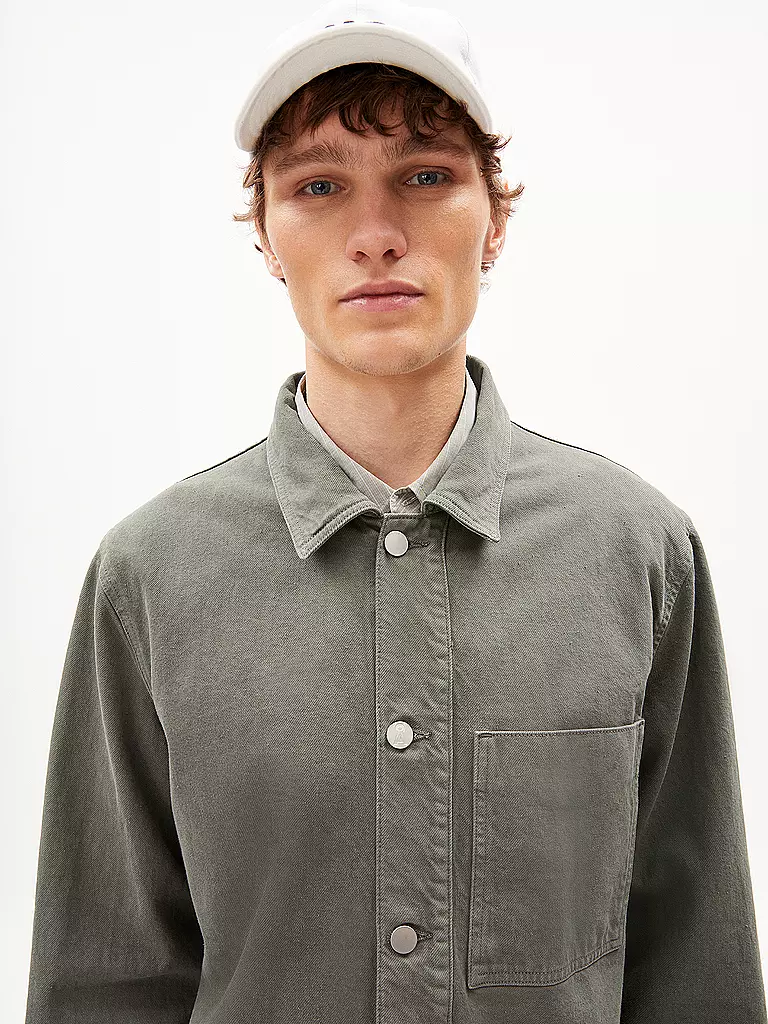 ARMEDANGELS | Overshirt FAARN GMT DYE | grün