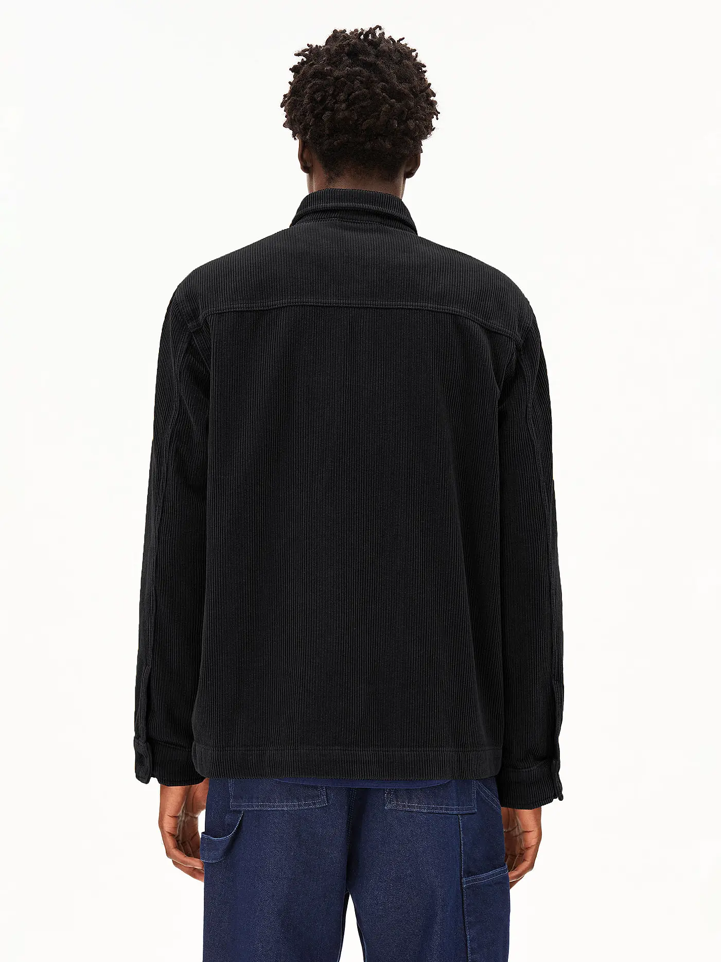 ARMEDANGELS | Overshirt YUNAAI CORDUROY | schwarz