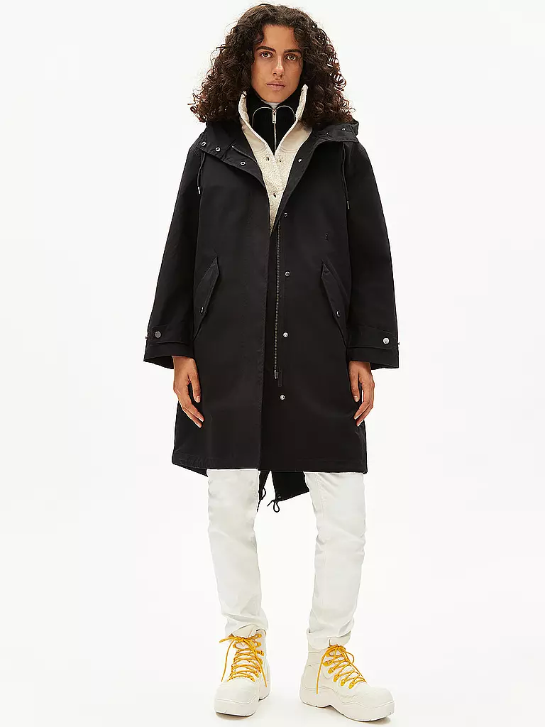 ARMEDANGELS | Parka PENEDAA | schwarz