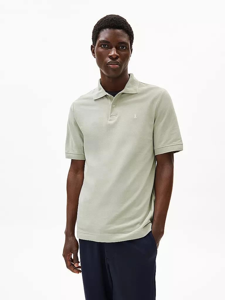 ARMEDANGELS | Poloshirt MAARIO | dunkelgrün