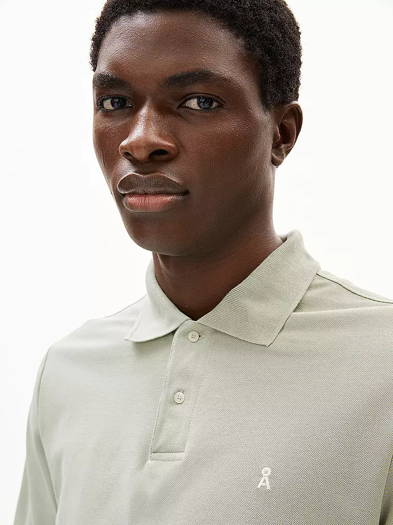 ARMEDANGELS | Poloshirt MAARIO | dunkelgrün