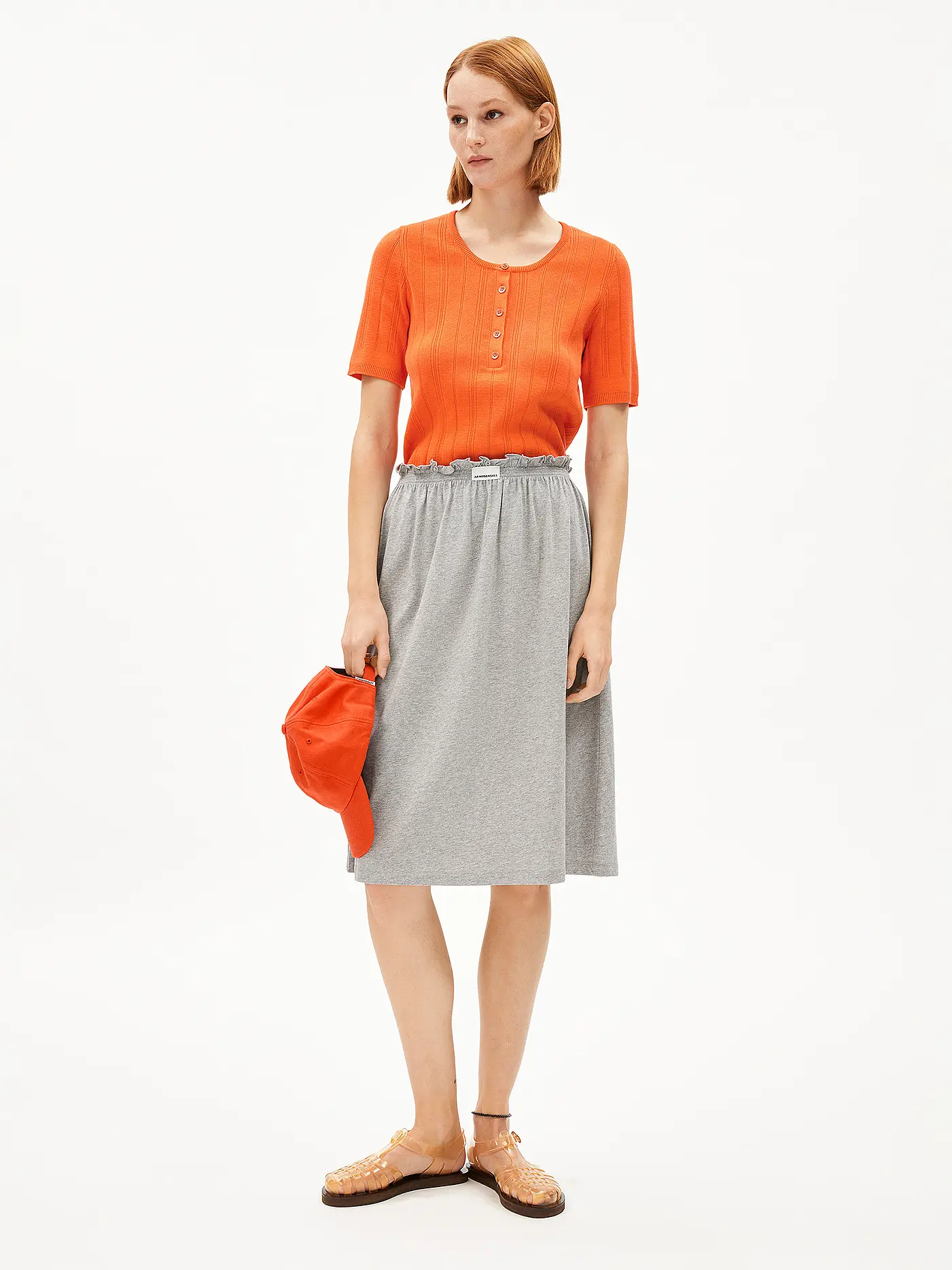 ARMEDANGELS | Pullover  | orange
